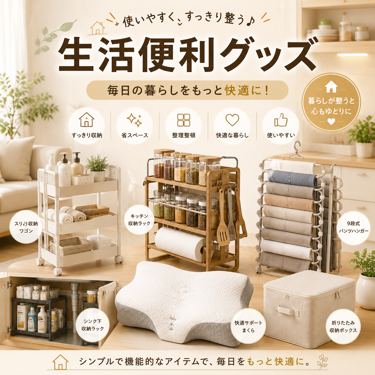 暮しを整えるアイテム