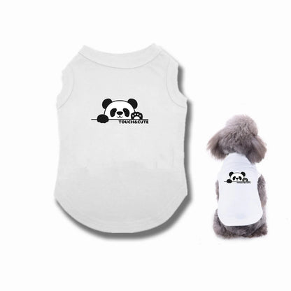 犬用タンクトップ 100%ポリエステル・通気性・着脱簡単・可愛いクマデザイン・XSからXLサイズ・春夏用 追加イメージ7