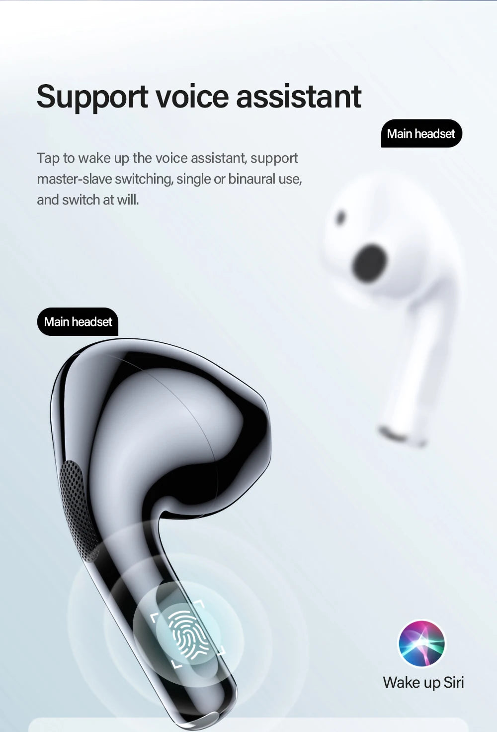 ワイヤレスヘッドフォン Bluetooth・5.0・インイヤータイプ・タッチコントロール・防水設計・スポーツ・通話用 追加イメージ20