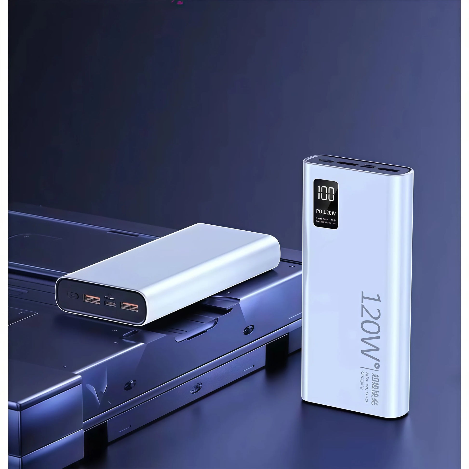 ポータブルバッテリー 57000mAh・USB・A・Type・C対応・120W超高速充電・旅行用 追加イメージ5