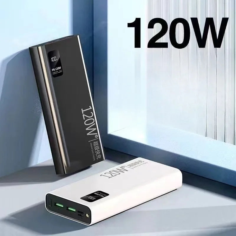 ポータブルバッテリー 57000mAh・USB・A・Type・C対応・120W超高速充電・旅行用 使用シーンイメージ