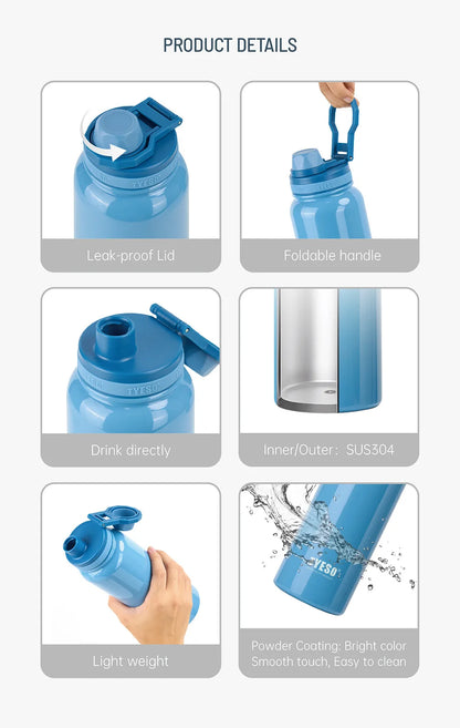 真空断熱ボトル 304ステンレス鋼製・600ML・750ML・1050ML・1200ML・アウトドア・旅行用対応 追加イメージ18