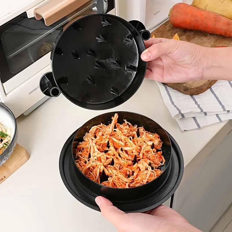 鶏肉シュレッダー プラスチック製・手動操作・洗える・再利用可能・キッチン用 追加イメージ10