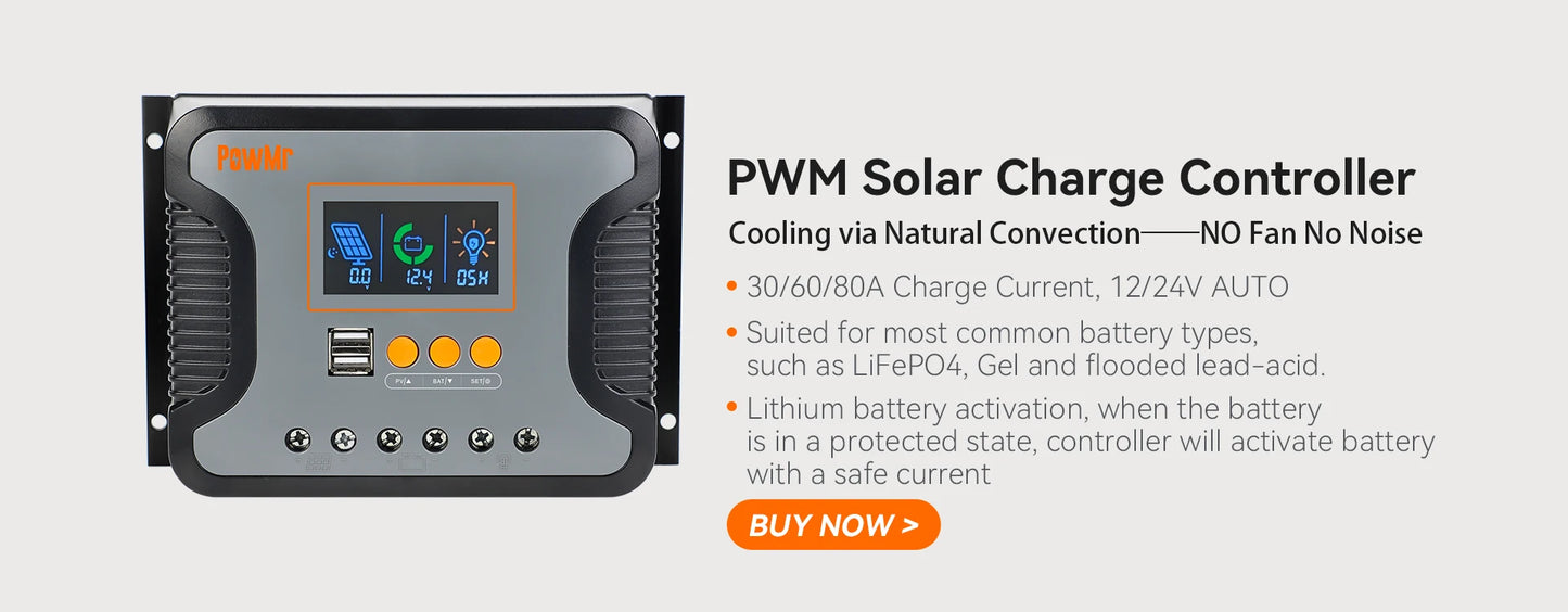 ソーラー充電コントローラー 最大電流10A・MPPT技術対応・24V・36V・48V・60V・72V用・オフグリッドシステム向け 追加イメージ6
