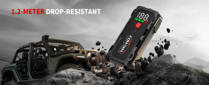 ジャンプスターター 26800mAh・7000Aピーク電流・UL認証・12V車両対応・バイクやSUVのエンジン始動用 追加イメージ12