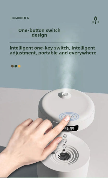 アンチグラビティ加湿器 超音波式・0.5・1L水タンク・USB電源・水不足時自動電源オフ機能・家庭・オフィス用対応 追加イメージ14