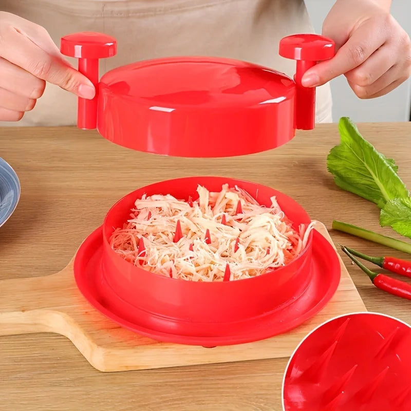 鶏肉シュレッダー プラスチック製・手動操作・洗える・再利用可能・キッチン用 追加イメージ8