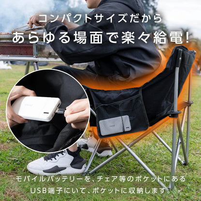 モバイルバッテリー 10000mAh・USB・C対応・PSE認証・2ポート同時出力・コンパクトサイズ 追加イメージ7