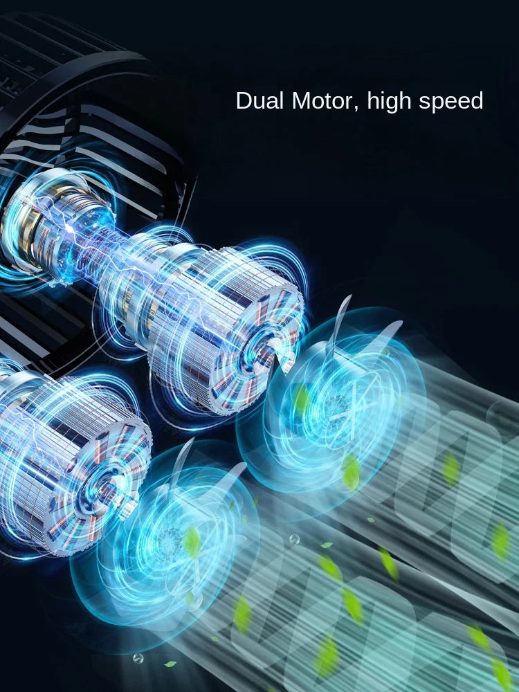 車用冷却ファン USB充電式・3段階風量調整・360度回転・夏の車内用 追加イメージ9