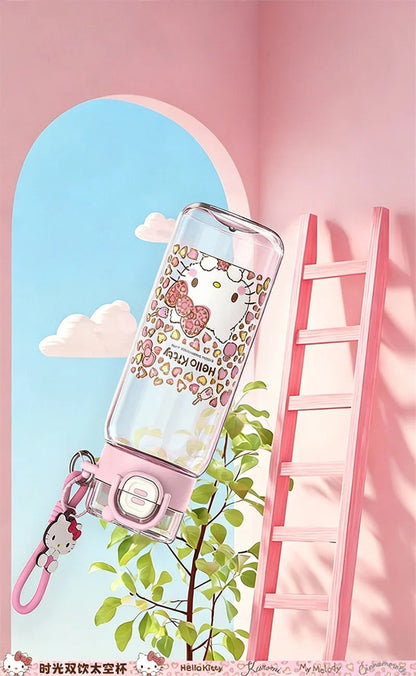 子供用水筒 750ml・ストロー付き・BPAフリー・PCT+PP+シリコン製・アウトドア・旅行用対応 追加イメージ13