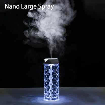 加湿器 400ml・USB給電・超音波式・RGBライト機能・自宅・車用 追加イメージ9