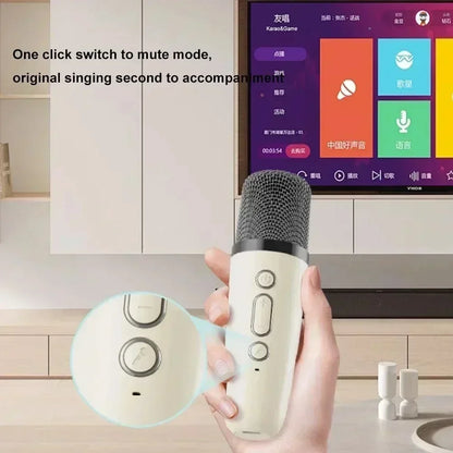 ポータブルカラオケスピーカー 25W・Bluetooth・ワイヤレスマイク付き・家庭用対応 追加イメージ17
