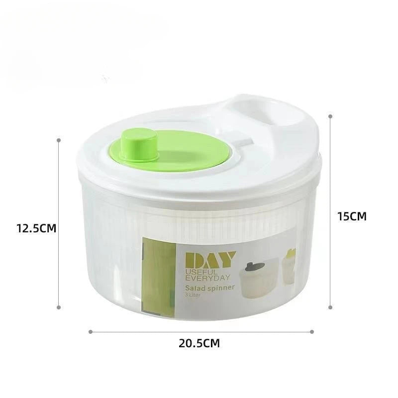 手動野菜脱水器 プラスチック製・手動クランク式・エコフレンドリー・キッチン用 追加イメージ22