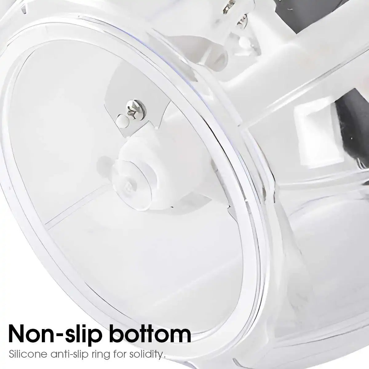 手動フードプロセッサー 520ml・900ml・420ステンレス鋼刃・BPAフリー・キッチン用 追加イメージ8