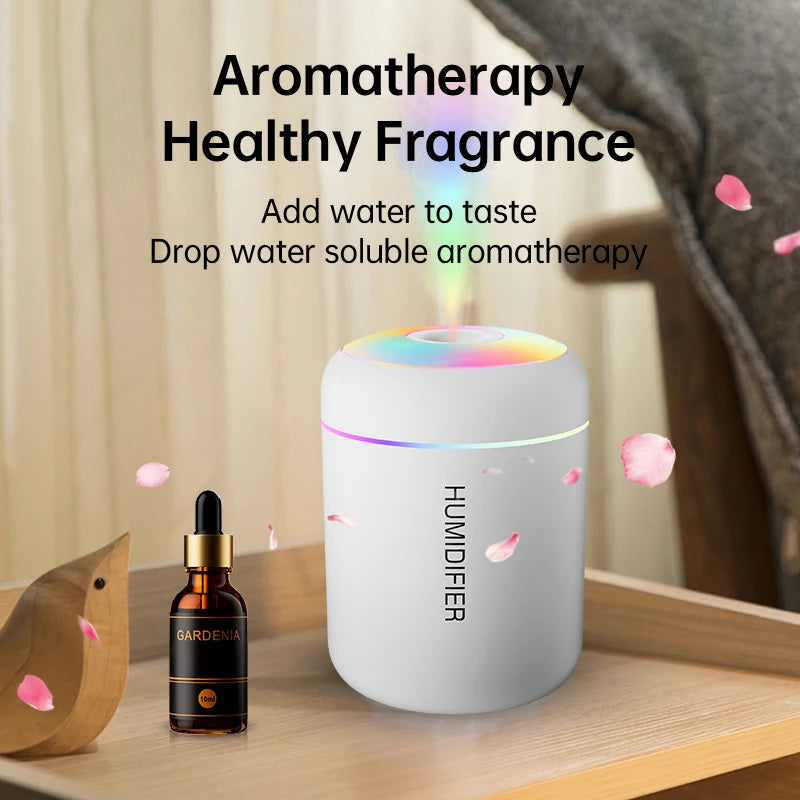 ミニ加湿器 180ml・USB電源・静音設計・30ml/hの加湿能力・自宅・車用 追加イメージ10