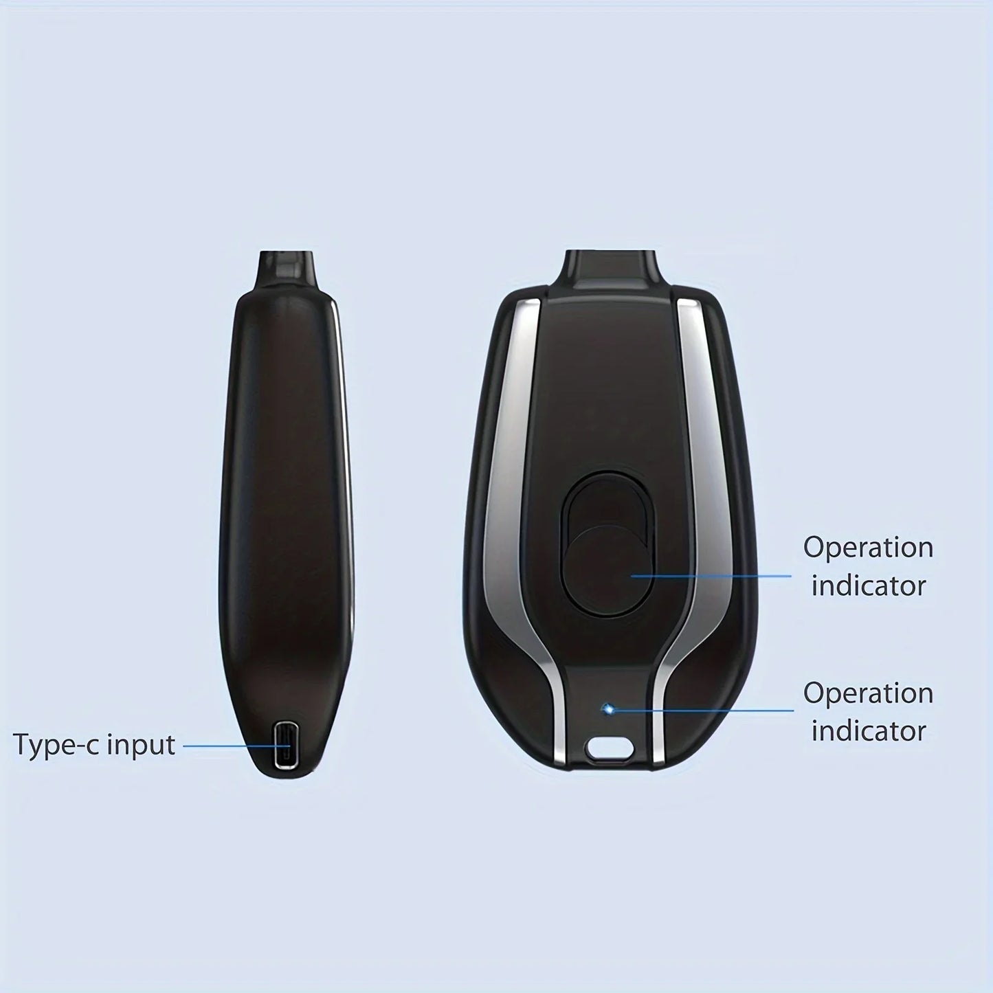 ミニモバイルバッテリー 1500mAh・USB・Type・C対応・Li・Polymer・コンパクト設計・旅行用 追加イメージ5