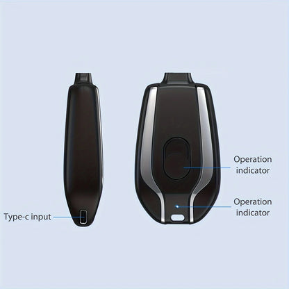 ミニモバイルバッテリー 1500mAh・USB・Type・C対応・Li・Polymer・コンパクト設計・旅行用 追加イメージ5
