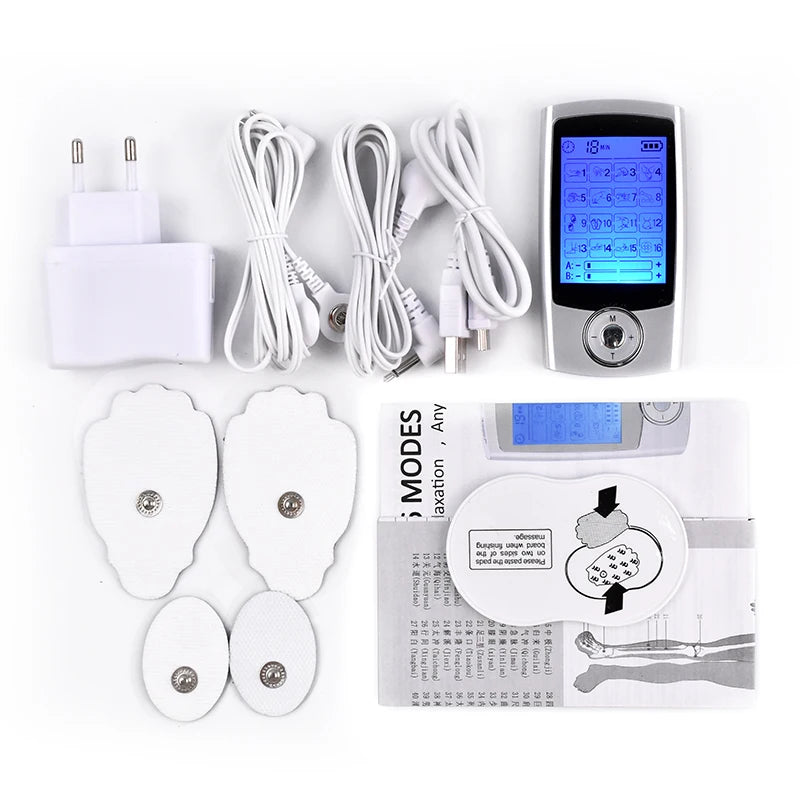 電気筋肉刺激器 220V・USB充電・16種類のマッサージモード・タイマー・強度調整機能付き・自宅でリラクゼーション用 追加イメージ11