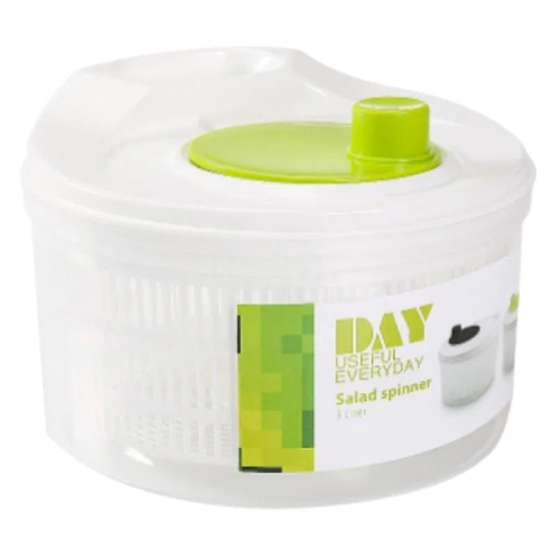 手動野菜脱水器 プラスチック製・手動クランク式・エコフレンドリー・キッチン用 追加イメージ5