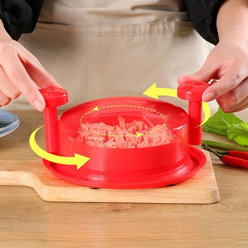 鶏肉シュレッダー プラスチック製・手動操作・洗える・再利用可能・キッチン用 追加イメージ4