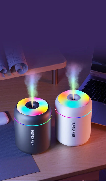 ミニ加湿器 180ml・USB電源・静音設計・30ml/hの加湿能力・自宅・車用 追加イメージ7