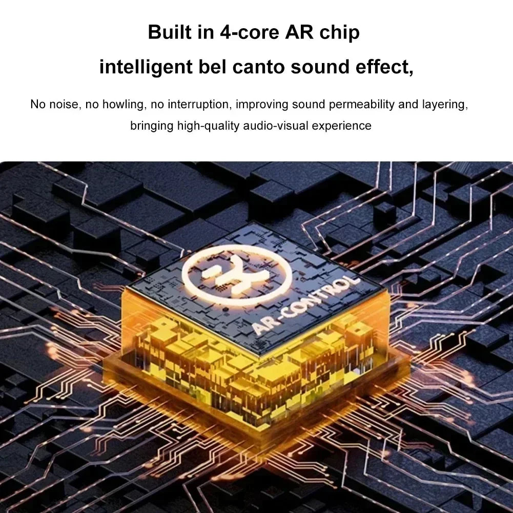 ポータブルカラオケスピーカー 25W・Bluetooth・ワイヤレスマイク付き・家庭用対応 追加イメージ13