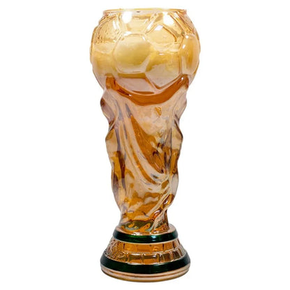 サッカー優勝トロフィー型ビールグラス 20×8cm・高耐熱性・約200g・バー・パブ・パーティー用 追加イメージ5