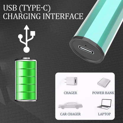電動耳鼻毛トリマー 充電式・USB・C対応・眉毛トリミングブレード付き・旅行用・132g 追加イメージ6