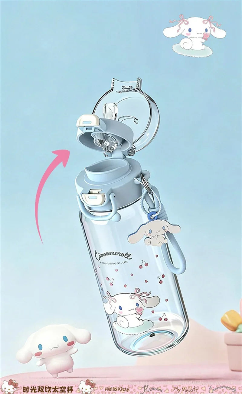 子供用水筒 750ml・ストロー付き・BPAフリー・PCT+PP+シリコン製・アウトドア・旅行用対応 追加イメージ11